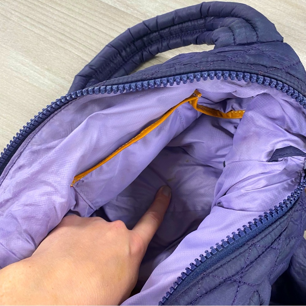 MZ Wallace Small Sutton Deluxe Bag in Boysenberry, Complete Set - Picture 10 of 15